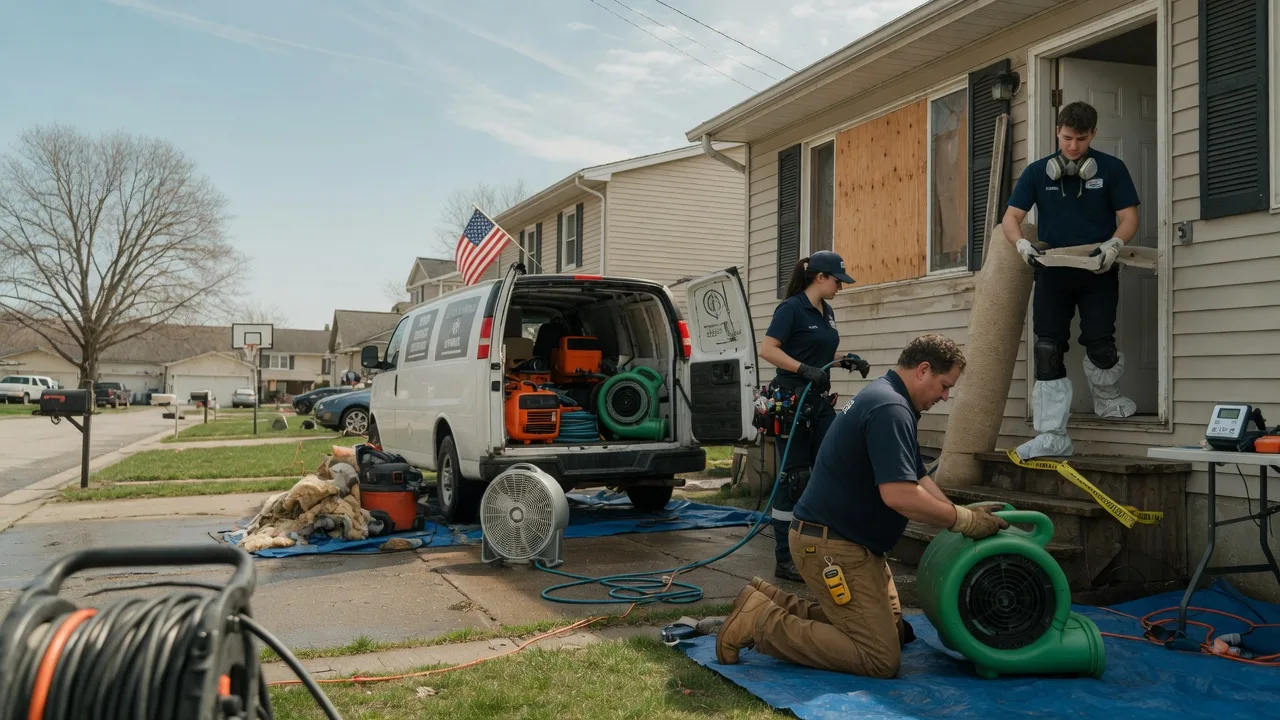 Water Damage Restoration in Morris, IN near me